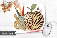 Whimsical Apple Design Mouse Pad Design Product Image 1