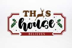 Farmhouse Christmas Sign SVG Product Image 3