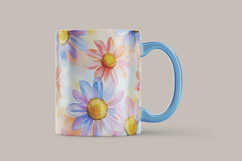 Bright Daisy Floral Digital Paper Product Image 3