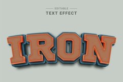 Editable Text Effect for Illustrator. Vector Graphic styles Product Image 1