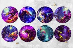 Magic Dragon | Mystic Car coaster &amp; key chain design bundle Product Image 3