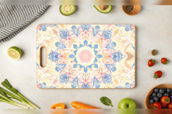 Pastel Mandala Cutting Boards sublimation Designs Product Image 3