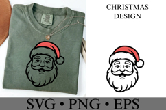 Christmas Santa Svg | Christmas svg | Shirt Svg Product Image 3