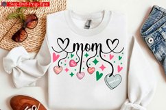 Mom Heart SVG, Strong Mom, Boho Mama SVG Valentine Day Product Image 1