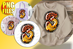 3 Doodle Letter Valentine Festive Whimsical Design! Product Image 1