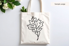 Hand Drawn Autumn Leaf SVG Product Image 3