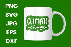 Green Climate Change, Sustainability Save The Planet SVG Product Image 3