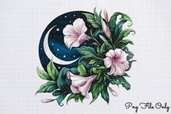 Mooflowers Clipart Bundle PNG Product Image 4