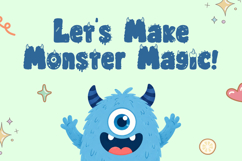 Monsterkins - Monster Display Font Product Image 3