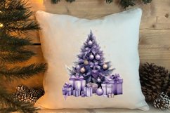 Lavender And Christmas Tree Sublimation Clipart Product Image 3