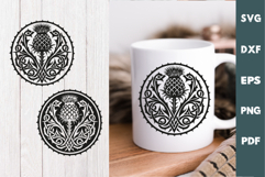 Celtic art SVG, Engraved Laser Cutting board SVG Product Image 3