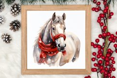 Christmas Horses Clipart, Christmas Horses Clipart Product Image 3