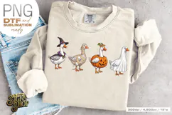 Halloween Goose DTF PNG Product Image 5
