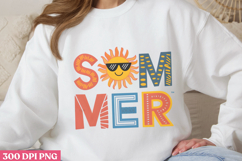 Summer PNG, Hello Summer Sublimation PNG Product Image 3