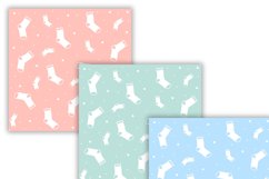 hand-drawn socks digital papers Product Image 2