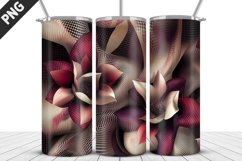 Rose Flowers Tumbler Wrap | Sublimation Design | Tumble PNG Product Image 1