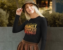 Family Thanksgiving 2025 SVG | Thanksgiving Family Shirt PNG Product Image 3