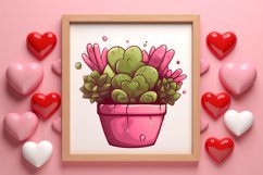 Valentine Vintage Love Clipart, Christmas Clipart Product Image 3