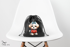 Cute maltipoo dog sublimation Product Image 3