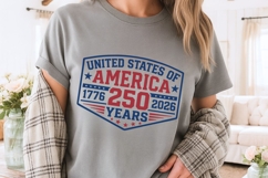 United States Of America 250 Years Svg, Fourth Of July Svg. Product Image 4