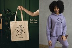 Zodiac sign svg bundle, Constellation with flowers svg Product Image 6