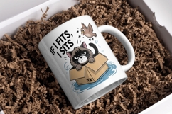 Meow &amp; Mood Sarcastic Cat Quote PNG Pack Product Image 3