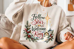 4 Christian Christmas PNG Designs, 4 Nativity Scripture PNG Product Image 3