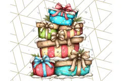 Christmas North Pole Village PNG Clipart, Cute Holiday Art Product Image 3