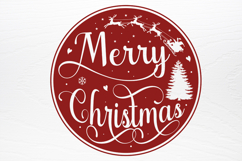 Farmhouse Christmas Sign SVG Product Image 3