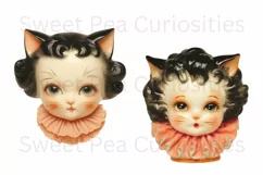 Halloween, Vintage, Cardboard, Ephemera, PNG, Clipart Product Image 3