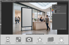 Digital Signage Modern Lobby Product Image 2