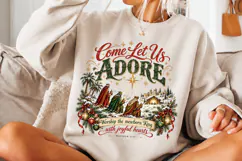 4 Christian Christmas PNG Designs, 4 Nativity Scripture PNG Product Image 3