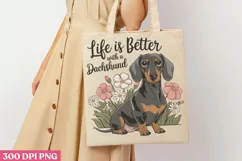 Life is Better with PNG, Dog Mom Sublimation PNG Product Image 1