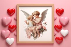 Valentines Day Cupid Sublimation Bundle, Cupid Watercolor Product Image 3