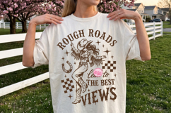Western Cowgirl PNG, Coquette Country Girl Sublimation Product Image 3