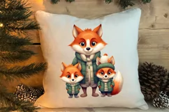 Christmas Family Animals Sublimation Clipart, Christmas PNG Product Image 3