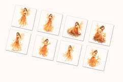 Fire Fairy Watercolor Clipart Collection Product Image 3