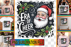 Vibrant TOTE BAG Magic PNG, Christmas Product Image 1