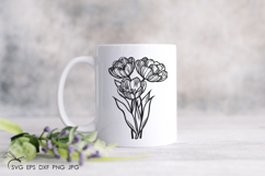 Tulips Flowers SVG Product Image 3