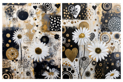 Grunge, Mixed Media, Flowers, Collage, Papers, Junk Journal Product Image 3