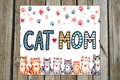 Cat lovers | 4 Skinny tumbler sublimation designs PL Product Image 3