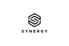Synergy - Letter S Hexagon Logo Template Product Image 3