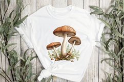 Aquarelle Pastel Mushroom Sublimation Product Image 3