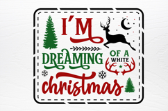 Farmhouse Vintage Christmas Sign SVG Product Image 3