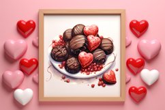 Valentines Day Dessert Clipart, Valentines Day PNG Product Image 3
