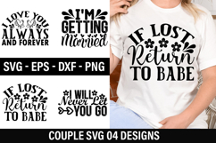 Couple SVG Design - I Love You Always and Forever Product Image 1