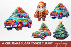 Christmas Sugar Cookie Clipart Sublimation Product Image 1