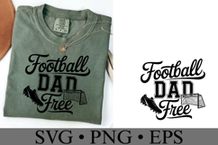 Football Dad Free Svg | Sport Svg | Shirt Svg Product Image 3