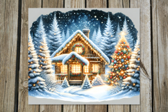 Christmas moods | 4 xmas Sublimation Tumbler Designs Product Image 3