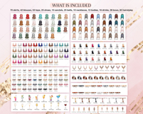 Ethnic Sisters Clipart Portrait Creator Product Image 3